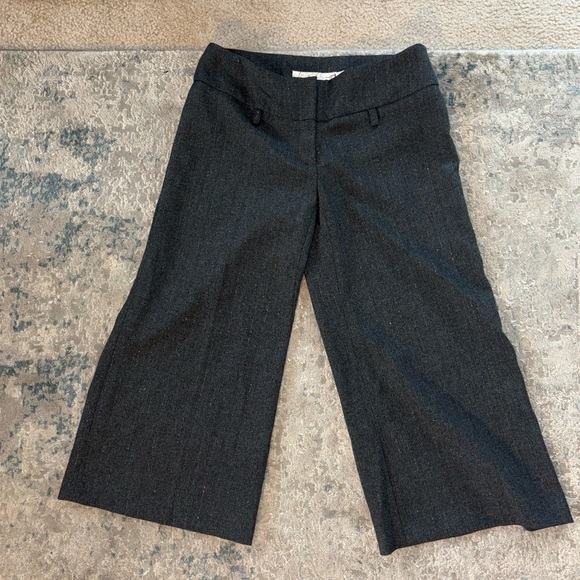 Gray Wide-Leg Trousers - Picture 7 of 12